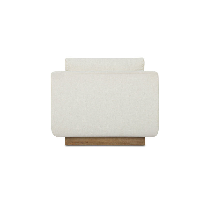 Keane Lounge Chair Cream, White