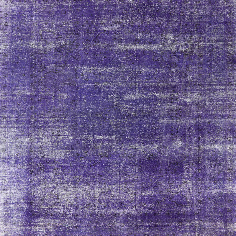 Tapis oriental mauve, Carré 8 pi