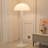 White Acrylic + Iron Free form Floor Lamps