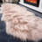 Ultra Soft Fluffy Shaggy Area Rug Faux Fur Sheepskin Rug 2X6 Ft For Bedroom Living Room Sofa – Pink-1714051286