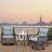 3 Pcs Patio Furniture Set Rocking Chairs Set Of 2 With Glass Top Side Table