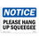 Please Hang Up Squeegee Sign