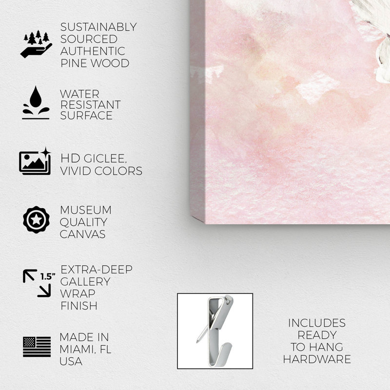Coquillage en pastel - Peinture sur toile, Toile tendue, Pas de tapis, H 40 po x l 40 po