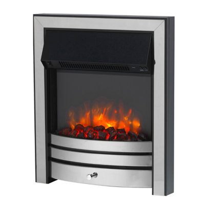 Meadow Castleton Fires & Fireplaces 129.54cm W Electric Fireplace with 6824.28 BTU