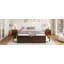 Structure de lit plateforme en bois avec 6 tiroirs-1744991908