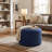 Goku 20" Round Bean Bag Pouf Ottoman, Water-Repellent-74037128