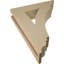 Support traditionnel Timberthane en faux bois de cèdre brut Thorton, l 3 1/2 po x P 16 po x H 20 po, brun clair apprêté-88615302
