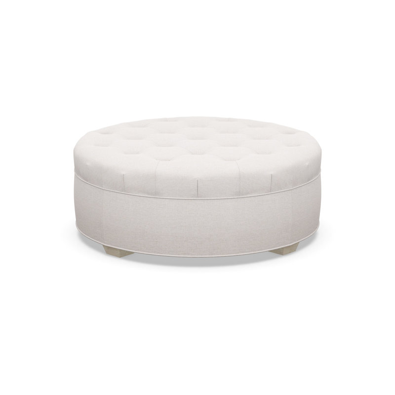 Round Ottoman, 7064-88, Sandstone