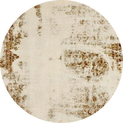 Wool Abstract Indoor Rug