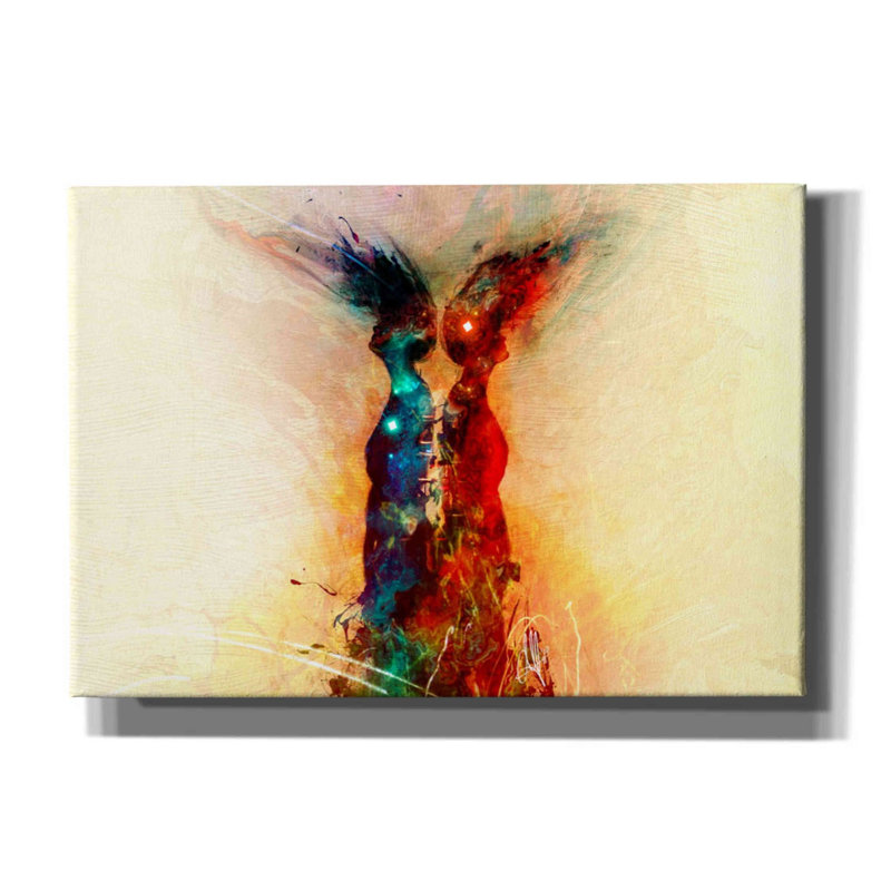 'Binary' by Mario Sanchez Nevado, Canvas Wall Art, 18" H x 26" W x 0.75" D