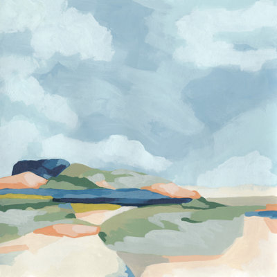 Valley Vista I - Wrapped Canvas Painting