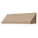 IDM Worldwide 96'' W x 21'' D Fabric Cover Retractable Door / Window Awning
