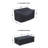 Aniston 59" Teak Outdoor Patio Furniture Covers