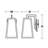 Nampa 12'' Outdoor Sconce - Clear Glass Shade - Black Finish