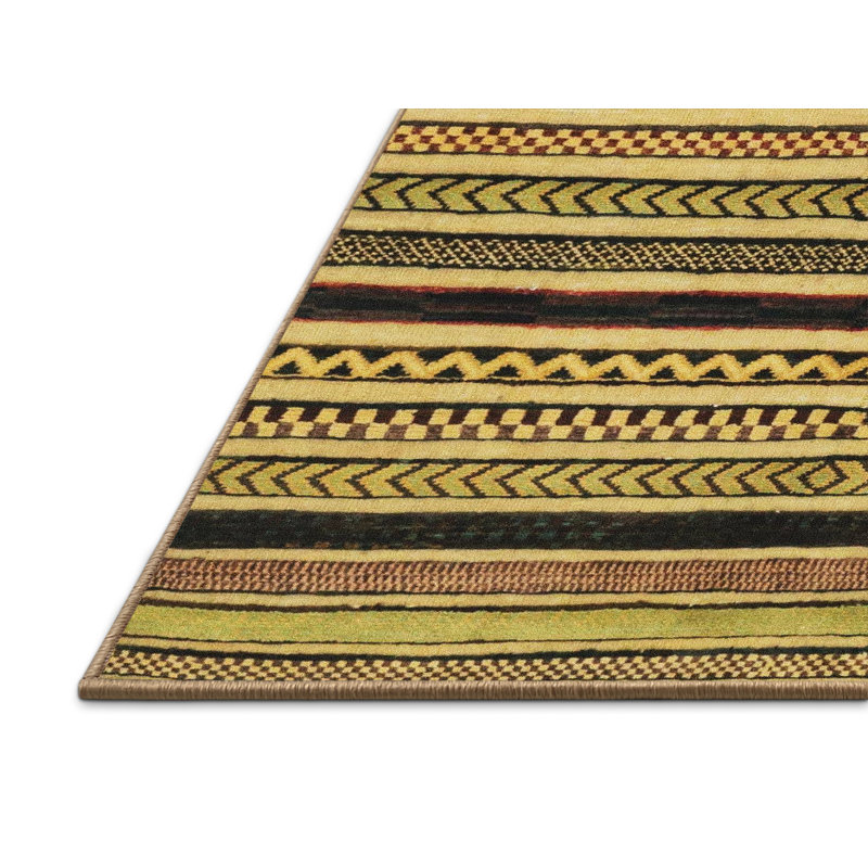 Abstract Indoor Rug, Rectangle 8' x 12'