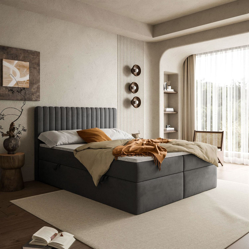 Bed Hendrick, 156 x 200cm, Jasmine 96