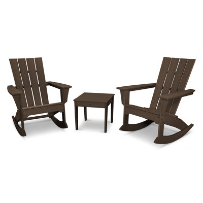 POLYWOOD Quattro 3-Piece Rocker Set