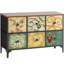 Commode pour chambre à coucher Gallery, commode à 6 tiroirs, commode à linge pour chambre H 25,6 po x l 39,4 po x P 11,7 po Gallery-1448742810