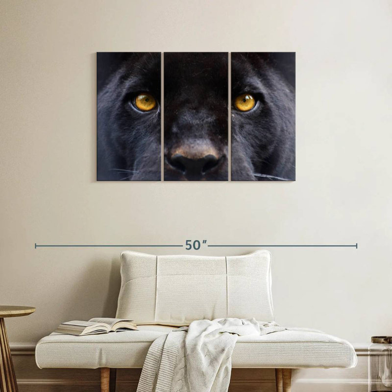 Panther Eyes, 24" H x 38" W