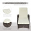 Ronning 200cm Long Reclining Single Chaise with Cushions-37020914