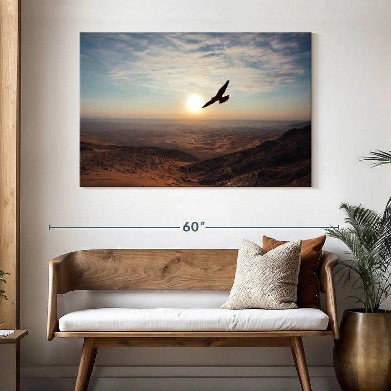 Brampt Flying Desert Eagle, 32" H x 48" W