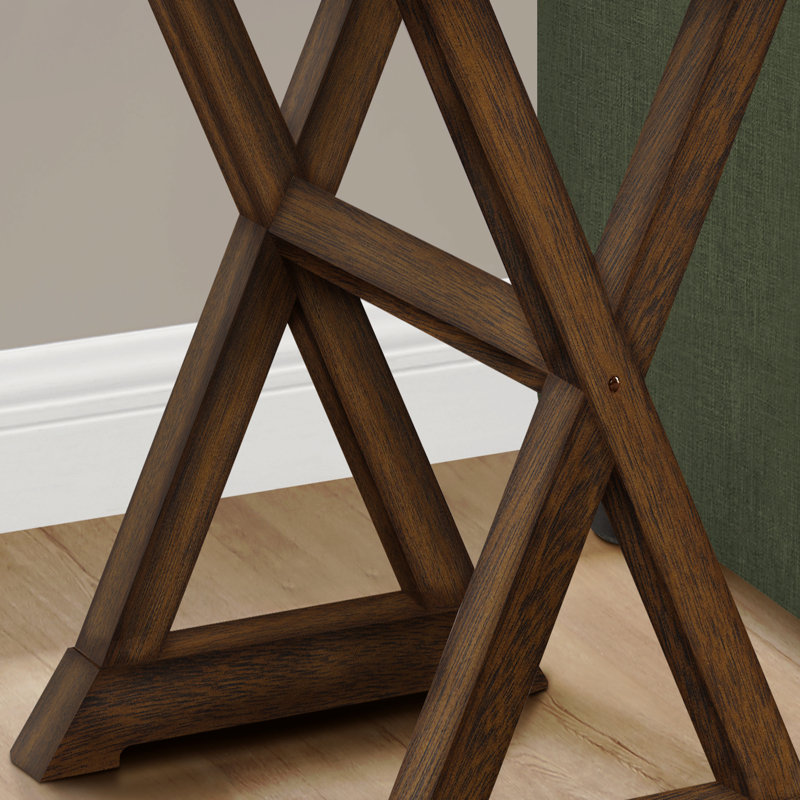 Accent Table, End, Side Table, Square, Nightstand, Lamp, Transitional, Brown