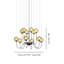 Puppet Suspension 12P Multicolor 1 Glossy Chrome G9 Ul-1450708860-1450708863