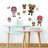 Entertainment Non-Wall Damaging Wall Decal