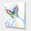 Iridiscent Butterfly - peinture sur toile-59767348-59724741