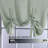 Kitchen Tie Up Curtain Tie Up Rod Pocket Thermal Insulated Blackout Adjustable Window Treatment Shade for Bedroom, 42W x 63L (2 Panels)-1062871031