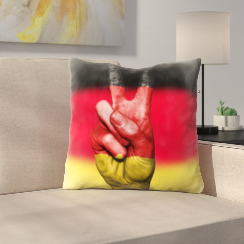 Coussin en drapeau d’allemagne de berne