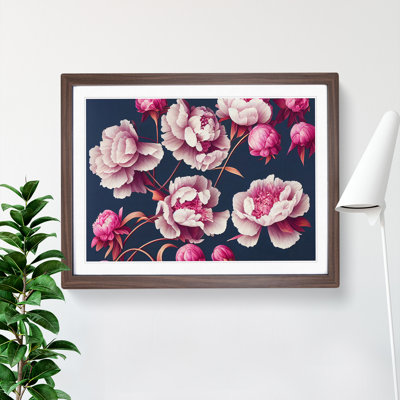 Bewitching Peonies - Single Picture Frame Print