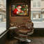 Scène d'atelier de Noël-376970623