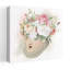 Floral Dream Portrait Abstract Classic Dreamy Rose Flower Nature Wall Art Print 1 Piece Wrapped Canvas Wall Art-1318990082