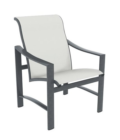 Outdoor Dining Armchair, Bogota, Graphite