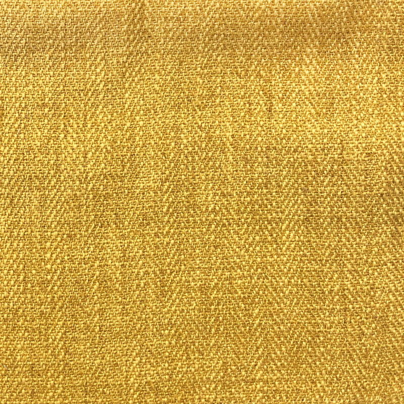 Linen Blend | Fedora Fabric_FEDORA, Mustard