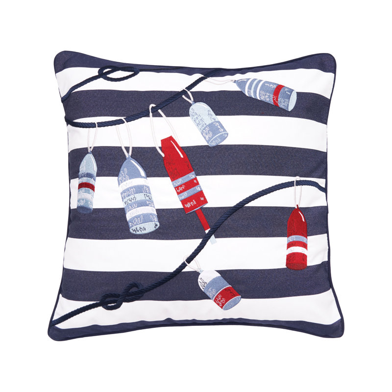 Buoys and Rope Pillow