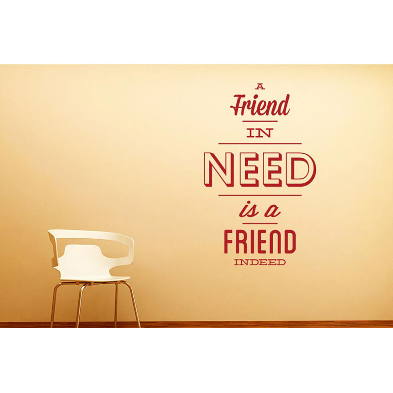 Wall Decal, Medium, Dark Red