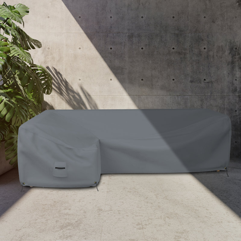 Outdoor Cover, 78.7cm H x 210.8cm W x 81.3cm D, Grey