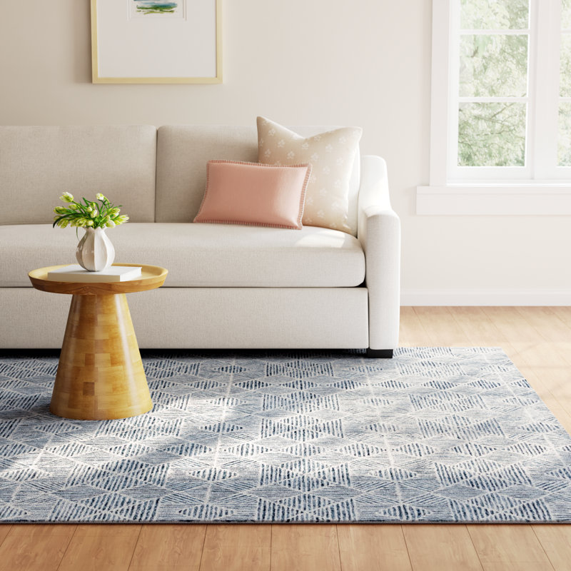Linsly Geometric Indoor Rug, Rectangle 8' x 10'
