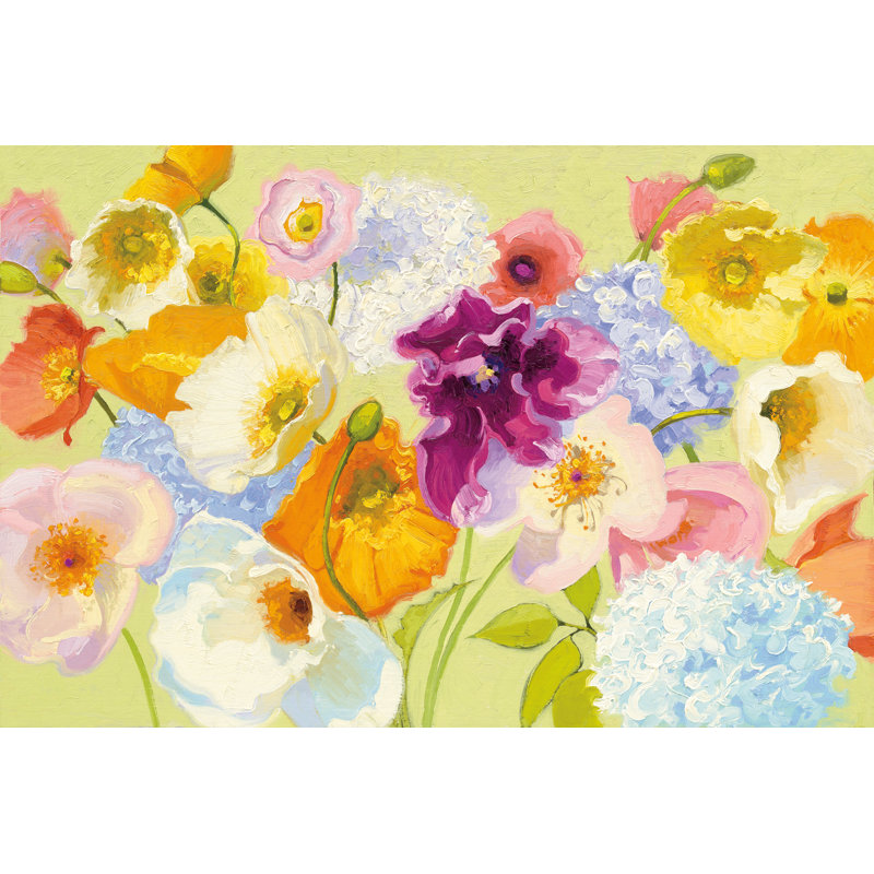 "For Paris" par Shirley Novak - reproduction d'art sur toile tendue, H 8 po x l 12 po