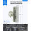 Iliving 18-Inch Corrosion Resistance Shutter Exhaust Fan, Single Speed