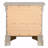 Traditional Nightstand In Silver Champagne-248516856