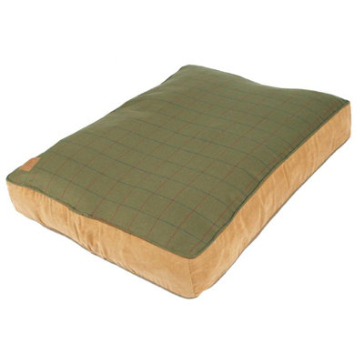 Tweed Geometric Pet Bed