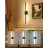 Dimmable Cordless LED Wall Sconce with Remote - Aluminum Battery Operated​-929894462-929894451