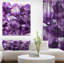 Abstrait, améthyste mauve, impression sur toile - améthyste mauve-29491703