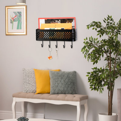 Solid Wood Wall Organizer