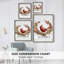 «Christmas Holiday Art CMLX III», reproduction d'art encadrée - bois massif XMA171743-855028033