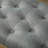 Habit Solid Wood Button Tufted Dining Bench, Grey