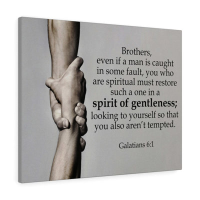 Spirit Of Gentleness - Wrapped Canvas Print